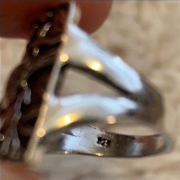 Love bird Ring 925 silver patina - Picture 4 of 4